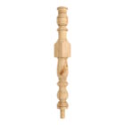 Hainault Road London-E111EH - Matching wooden newel post for staircase.