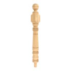 Hendham Road London-SW177DH - Matching wooden newel post for staircase.