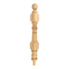 Hendham Road London-SW177DH - Matching wooden newel post for staircase.