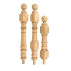 Hendham Road London-SW177DH - Matching wooden newel post for staircase.