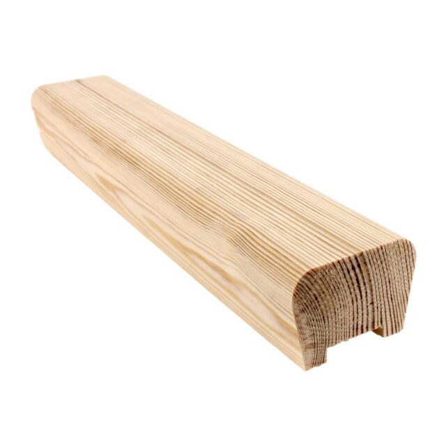 Ingle Close Pinner-HA53BJ - Matching wooden staircase handrail.
