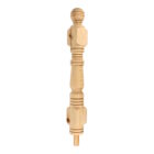 Loveday Road London-W139JU - Matching wooden newel post for staircase.