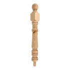 Loveday Road London-W139JU - Matching wooden newel post for staircase.