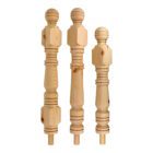 Loveday Road London-W139JU - Matching wooden newel post for staircase.