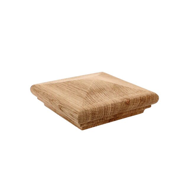 Meadway Enfield-EN36NX - Matching wooden newel cap for staircase.