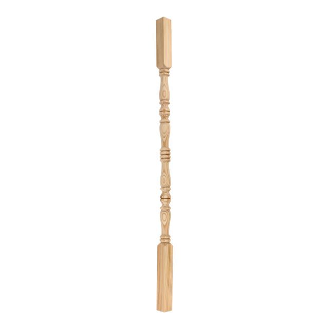 Oakwood Road London-N146QA - Matching wooden turned spindle for staircase.