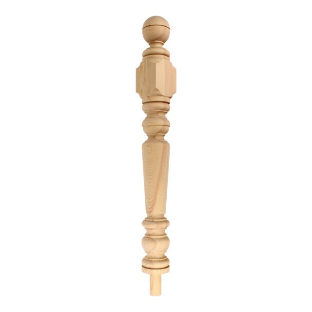 Pretoria Road Romford-RM77BB - Matching wooden newel post for staircase.