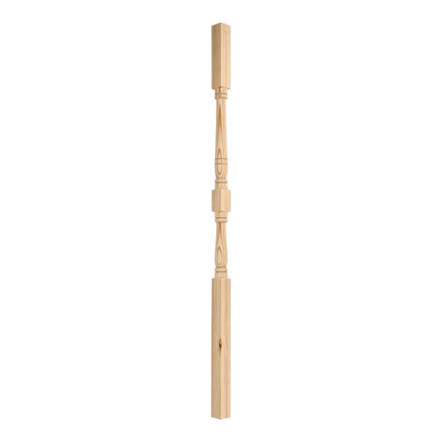 South Croxted Road London-SE218BD - Matching wooden turned spindle for staircase.