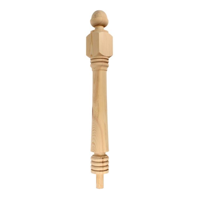 South Croxted Road London-SE218BD - Matching wooden newel post for staircase.