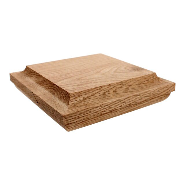 Southway Road London-NW116RX - Matching wooden newel cap for staircase.