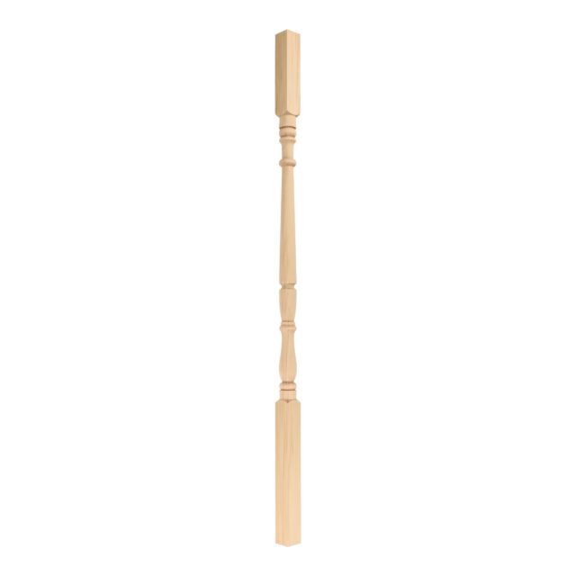 Trentham Street London-SW185DH - Matching wooden turned spindle for staircase.
