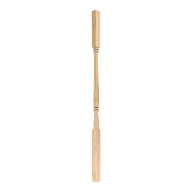 Wyndrell Close Dunmow-CM61FJ - Matching wooden turned spindle for staircase.