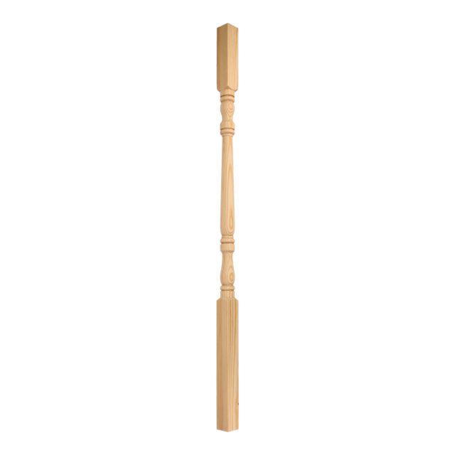 Brockwell Gardens London-SE249BL - Matching wooden turned spindle for staircase.
