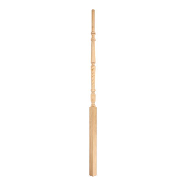Gayford Road London-W129BN - Matching wooden turned spindle for staircase.