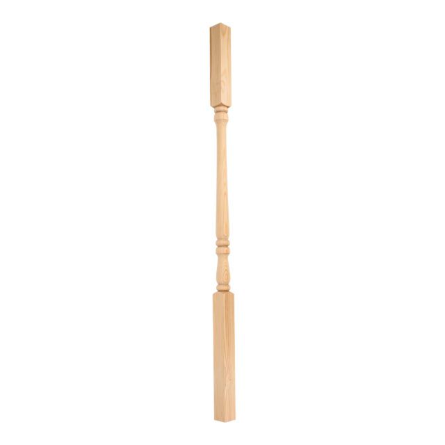Warwick Road Sutton-SM14BL - Matching wooden turned spindle for staircase.