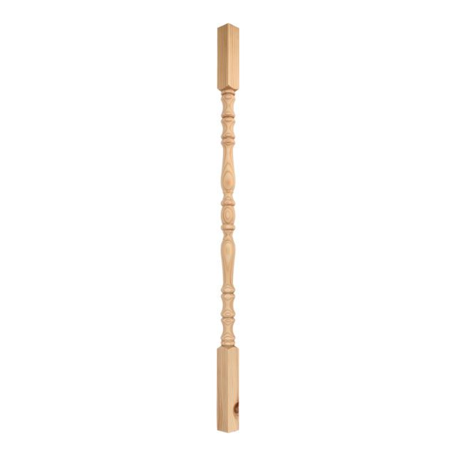 Woolacombe Road London-SE38QL - Matching wooden turned spindle for staircase.