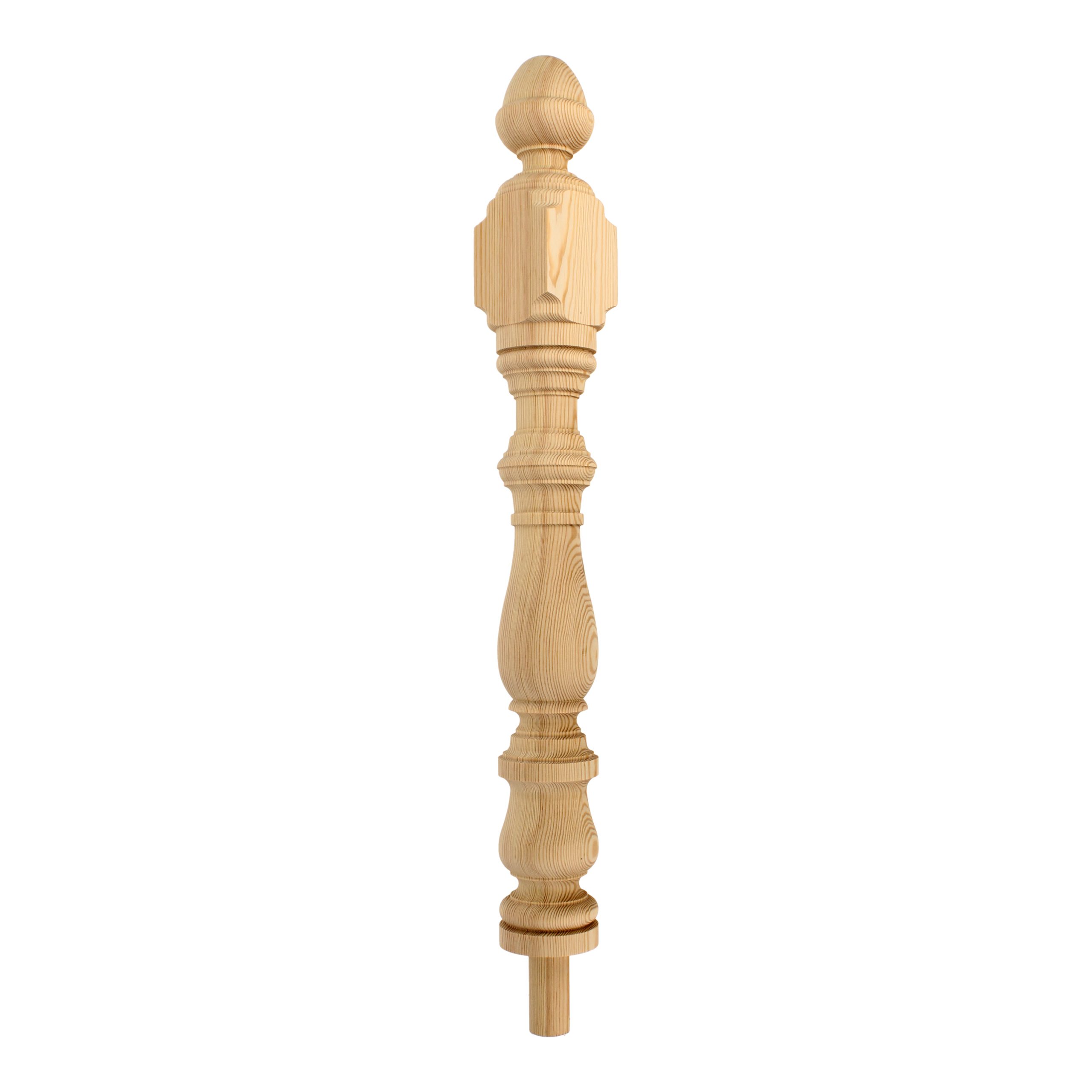 Beresford Road London-N80AL Beresford Road London-N80AL - Matching wooden newel post for staircase.