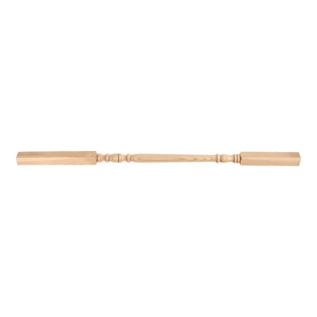 Carlton Road Walton-on-Thames-KT122DG - Matching wooden turned spindle for staircase.