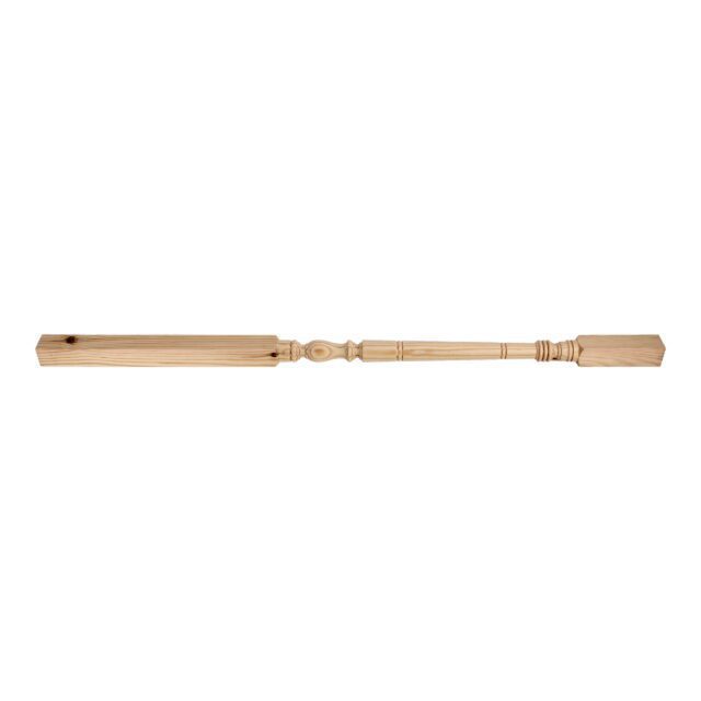 Hendham Road London-SW177DH - Matching wooden turned spindle for staircase.