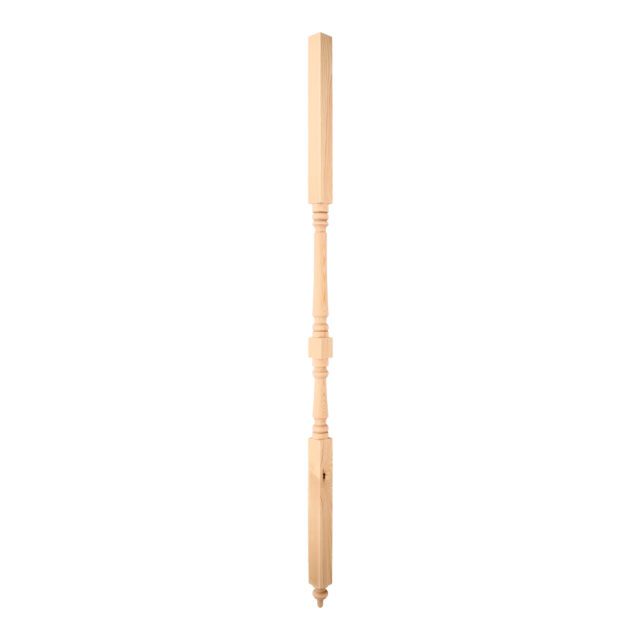 Luxemburg Gardens London-W67EA - Matching wooden turned spindle for staircase.