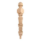 Studdridge Street London-SW63TD - Matching wooden newel post for staircase.