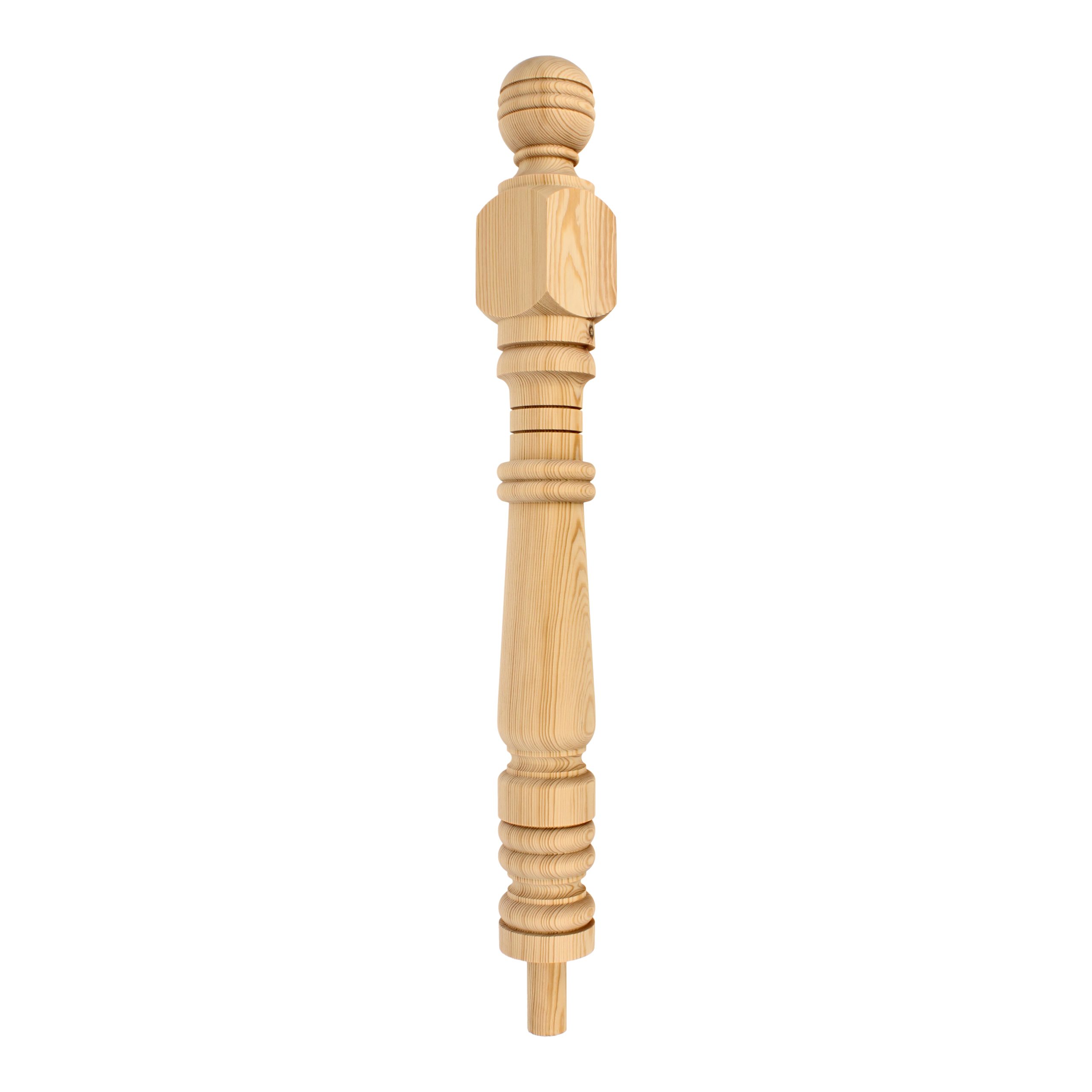 Woodbury Street London-SW179RR Woodbury Street London-SW179RR - Matching wooden newel post for staircase.