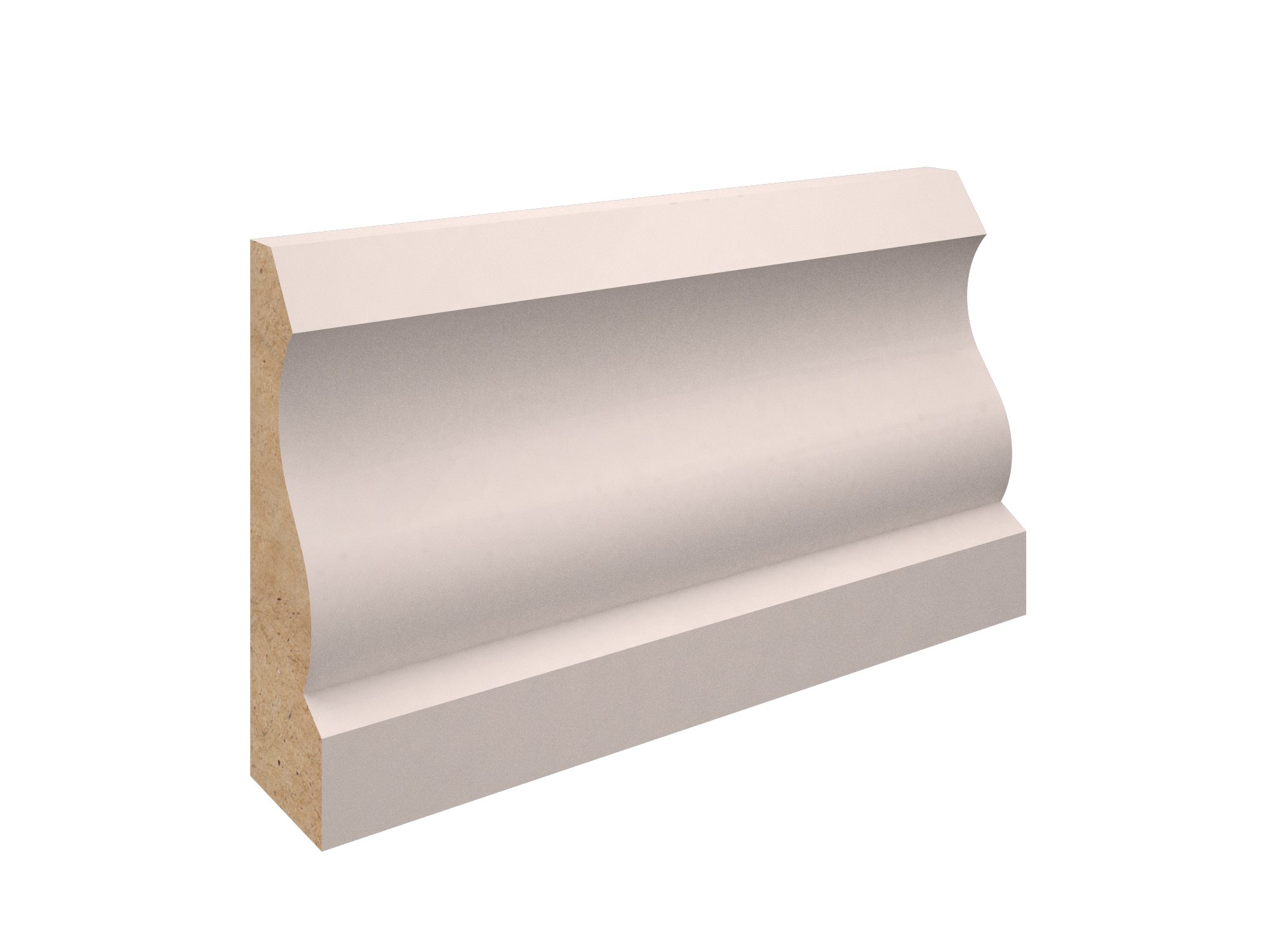 White Primed MDF-Ogee Architrave-57x18x5400 White Primed MDF-Ogee Architrave-57x18x5400