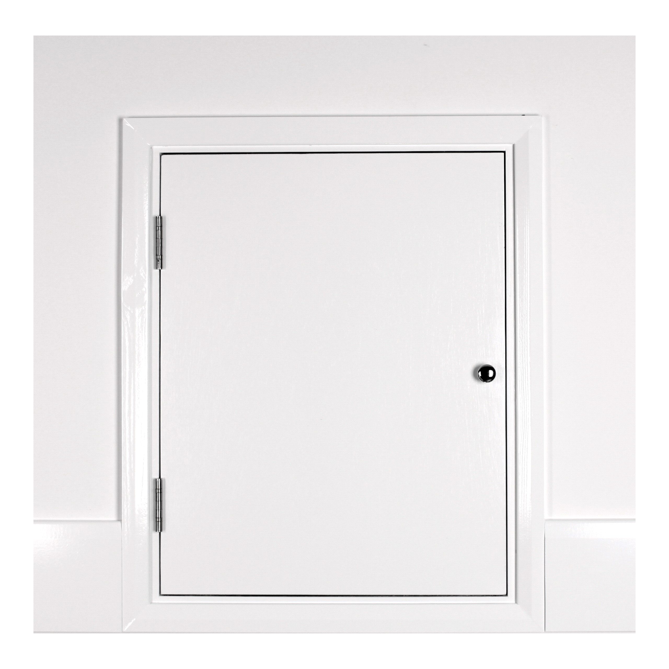 Left Hand Single Eaves Door Closed(with handle)