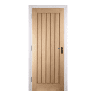 Oak Vertical Panel Grained