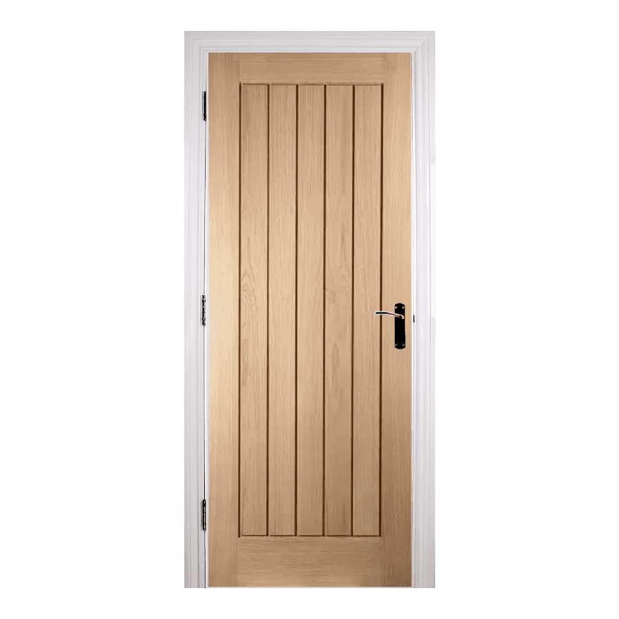 Oak Vertical Panel Grained